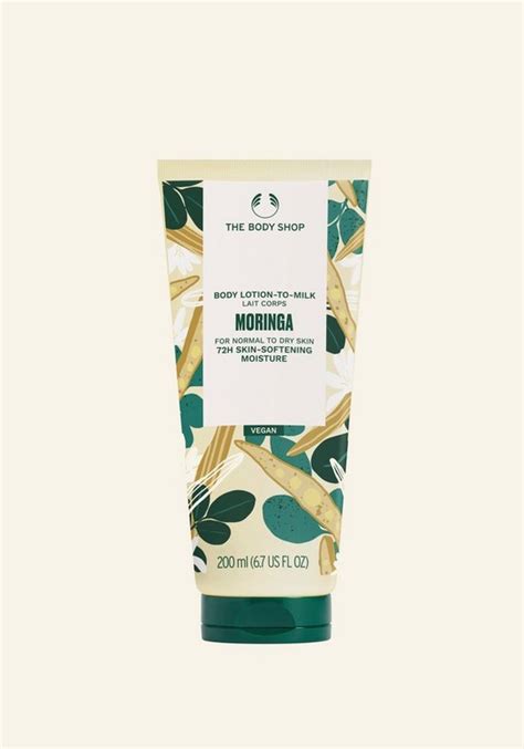 the body shop moringa lotion.